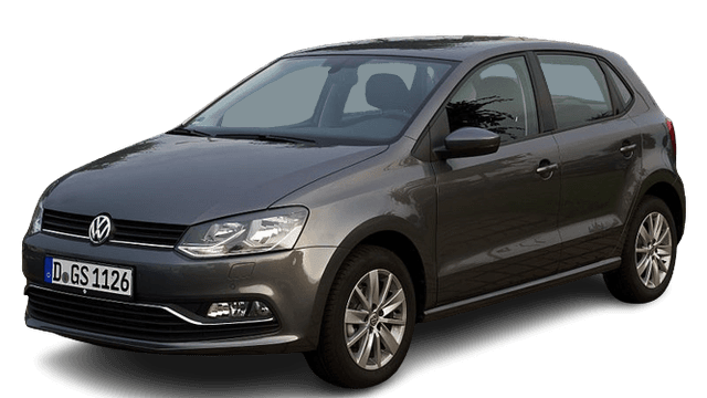 VW Polo TSI, 1.4L single turbo available for rental at cheap prices